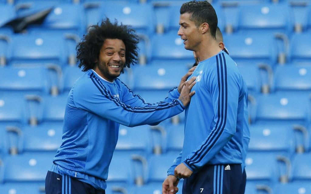 霸道总裁爱上我盘点c罗与呆萌队宠马塞洛的搞笑瞬间