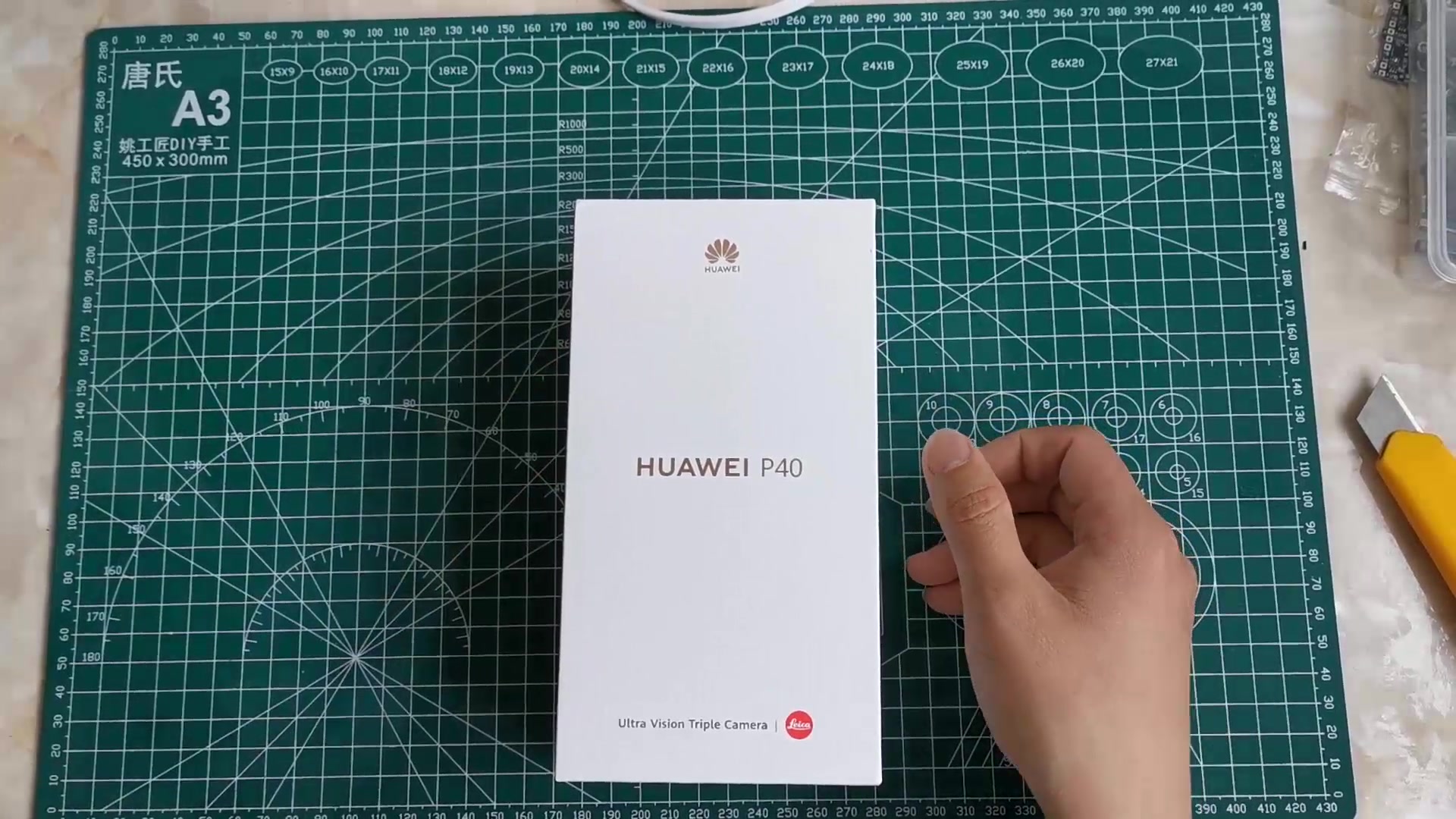 华为p40手机开箱