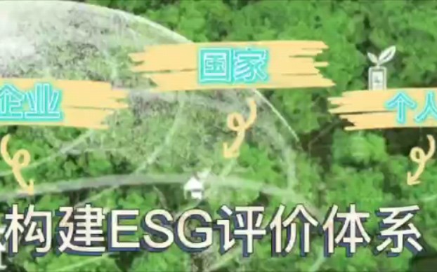 ESG新概念:构建ESG评价体系,不只在企业 ! #安永ESG商赛哔哩哔哩bilibili