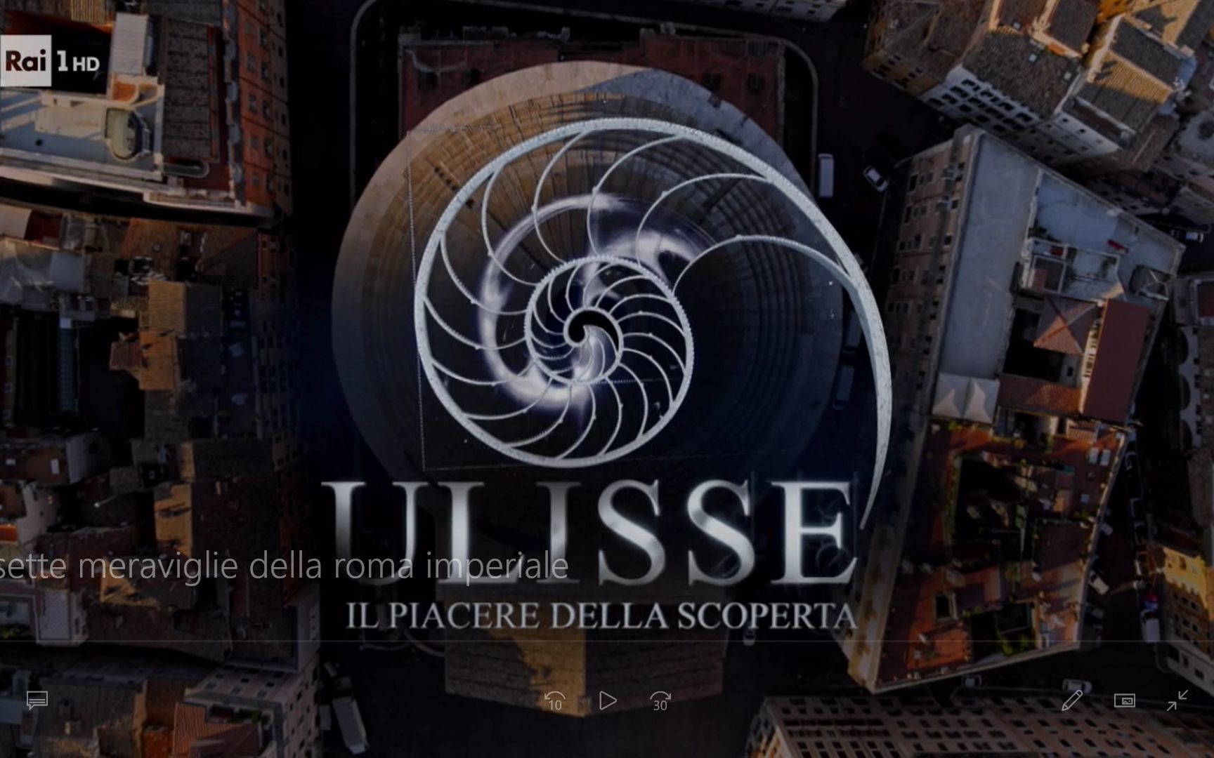 【意大利语熟肉】Ulisse | 202104 | 帝国时期罗马的七个奇迹哔哩哔哩bilibili