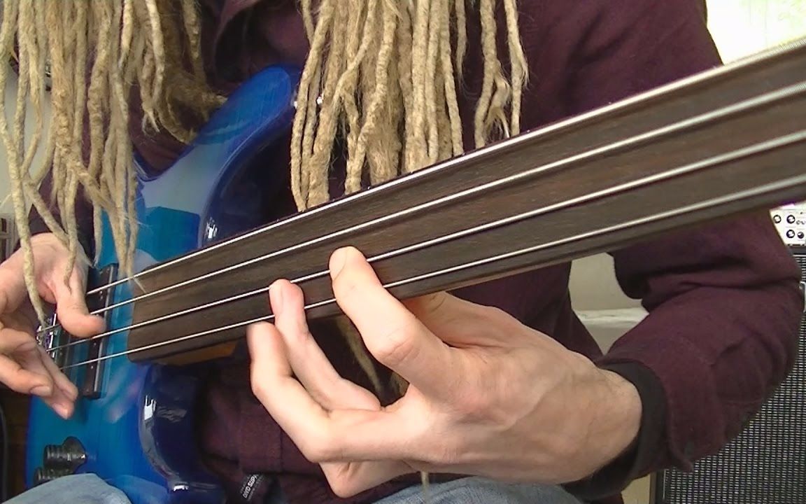 [图]【无品贝斯】Funk Rock Bass Grooves【Remco's Groove Lab】