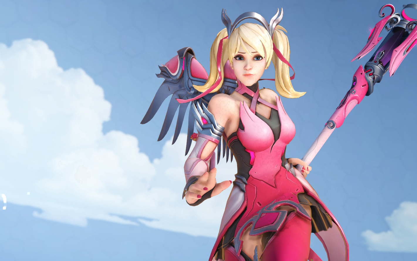 [守望先锋]慈善皮肤粉红天使--这个世界需要更多的爱心