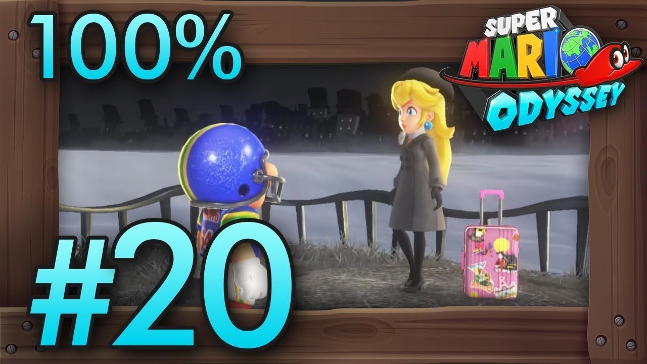 【超级马里奥奥德赛】100%通关第20部分帽之国#2(所有月亮和硬币)