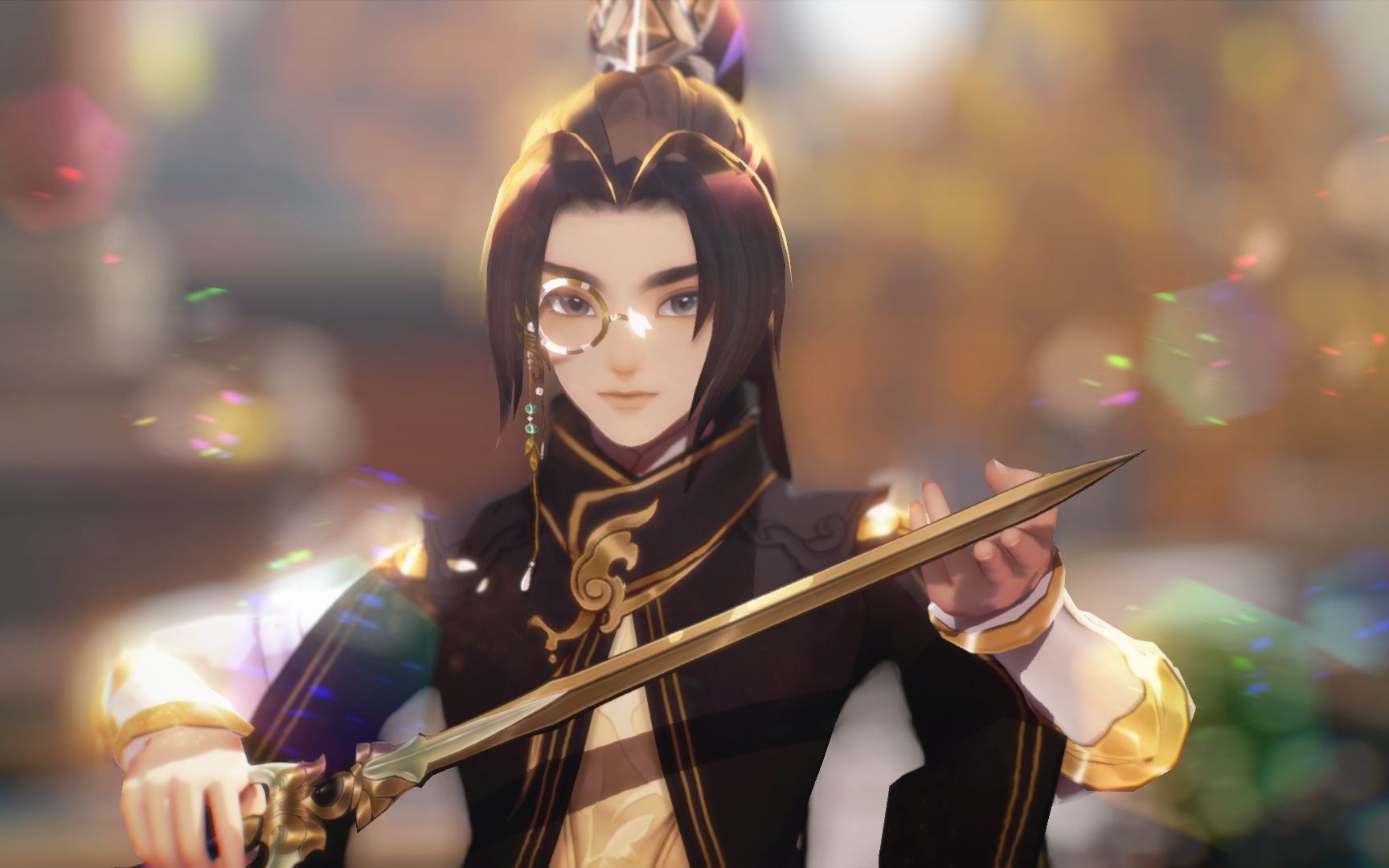 【指尖江湖mmd】剑来~(谢云流)_哔哩哔哩_bilibili