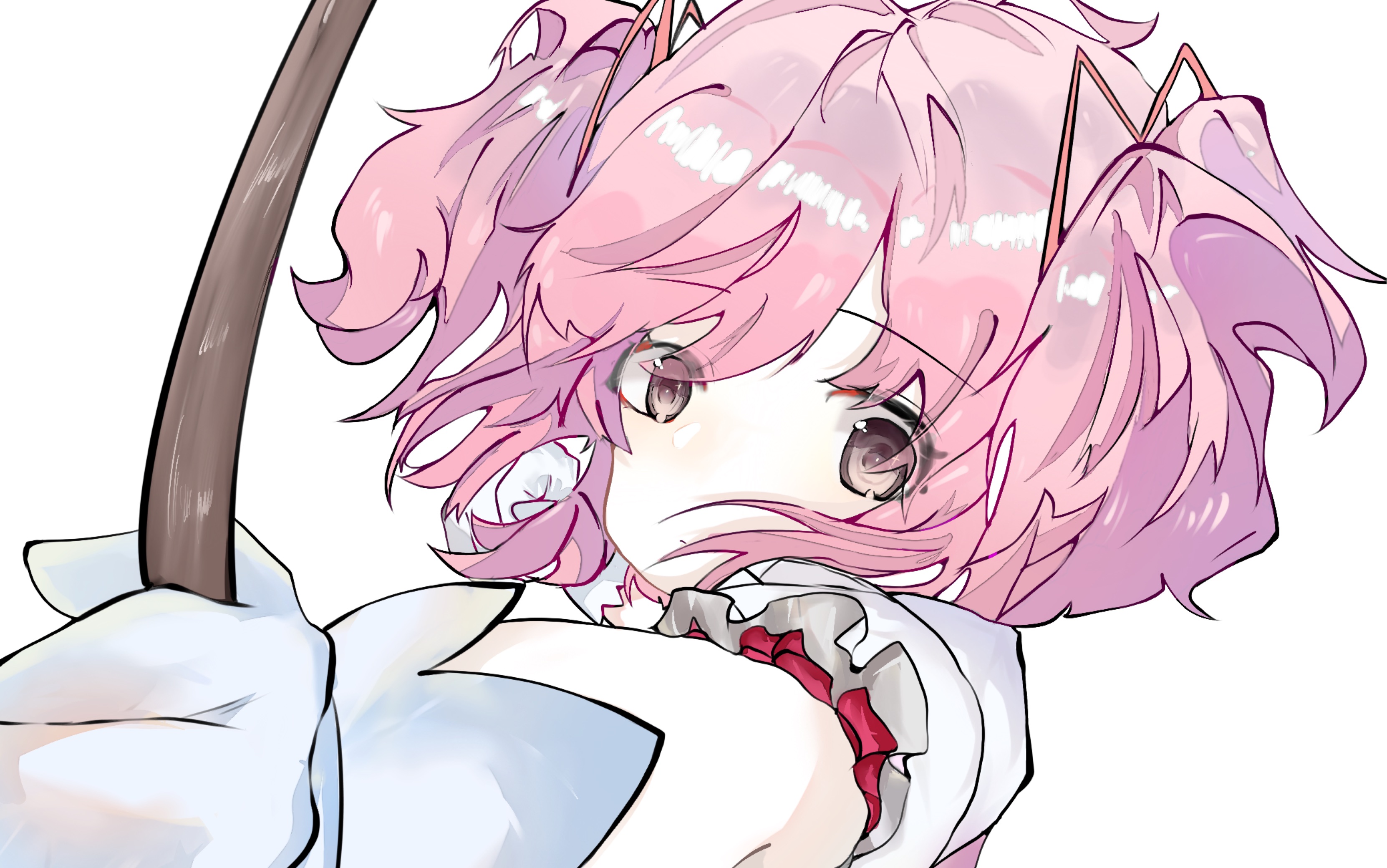 那个成神的少女一一鹿目圆(绘画过程)