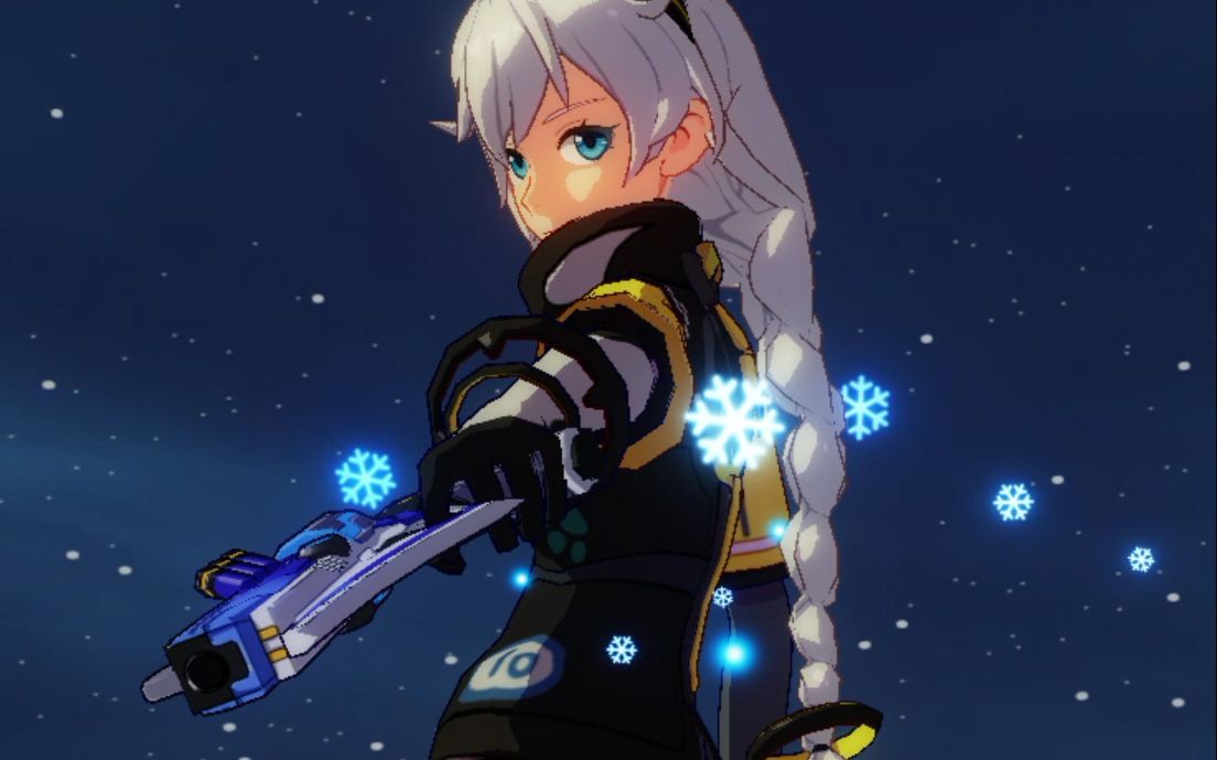 崩坏3rd-卡莲雪国精灵雪花特效*游侠★黑洞