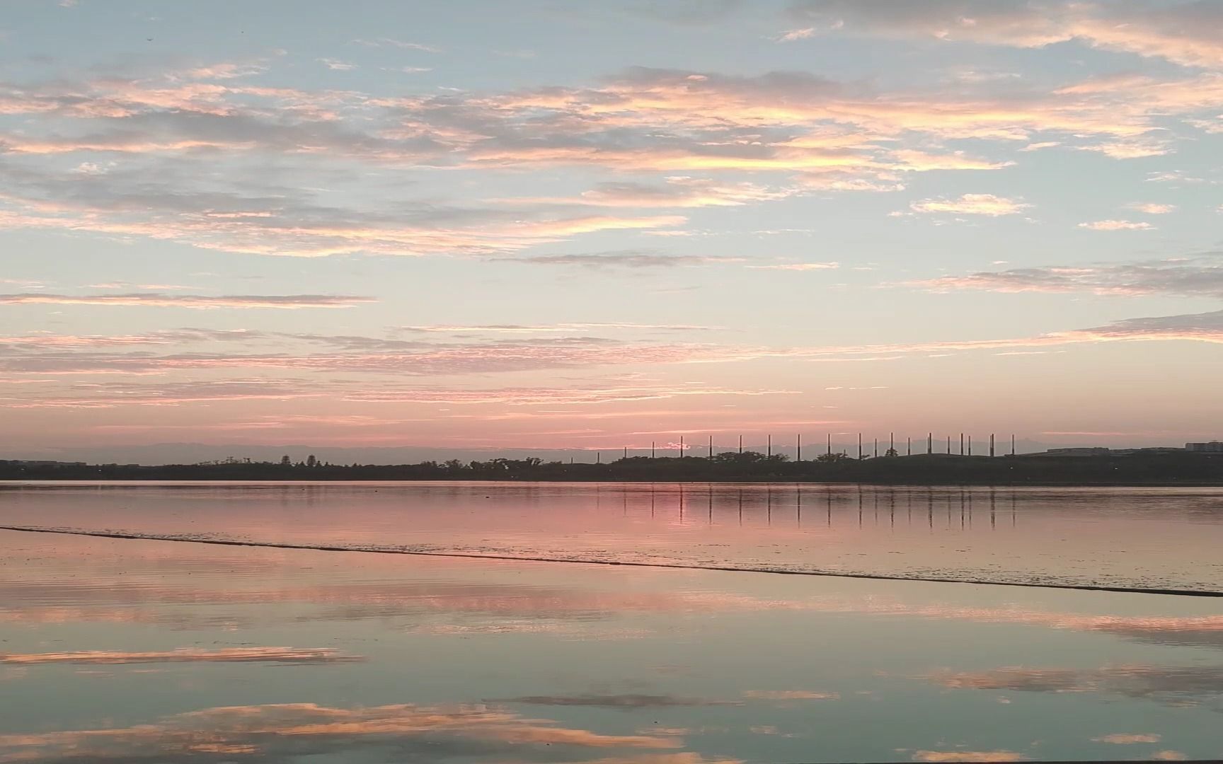粉色夕阳,横竖屏合集