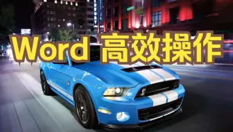 Word 高效操作 | 快速入门