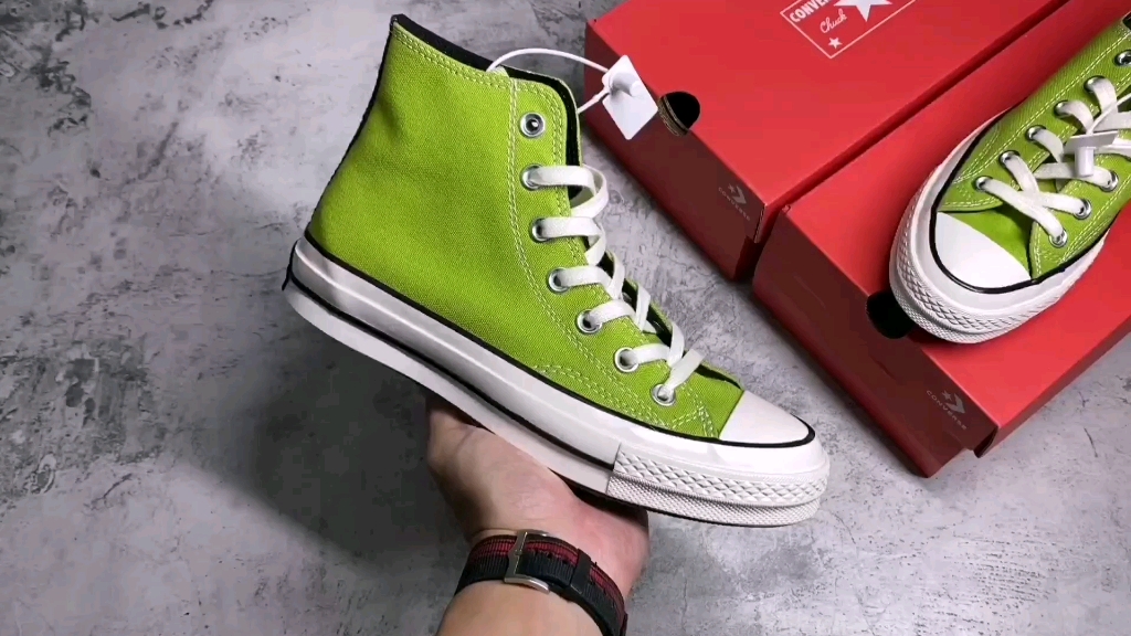 converse 1970s芥末绿仙女配色高低帮,花了220就,大家觉得值吗?