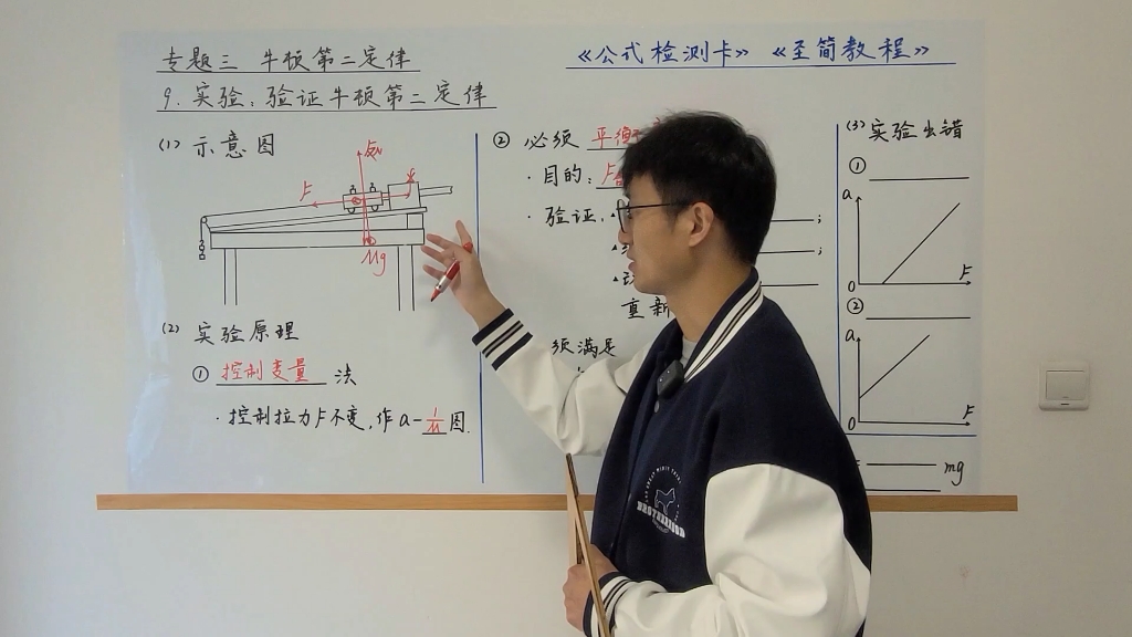 036物理一轮 专题三 牛顿第二定律(16)实验:验证牛顿第二定律