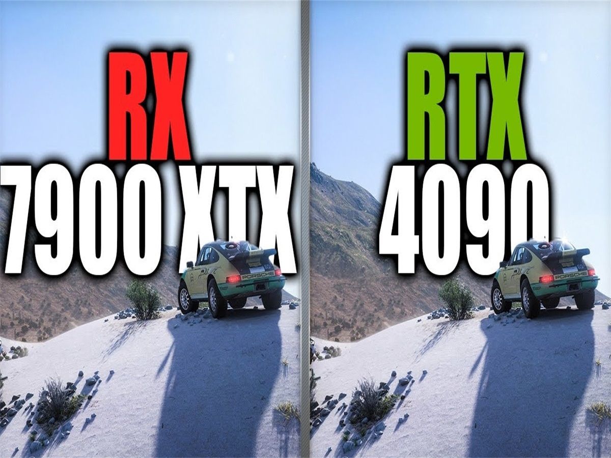 RTX 4090 24G vs RX 7900XTX 24G 显卡对比(2K分辨率测试,CPU为R7 7800X3D)哔哩哔哩bilibili