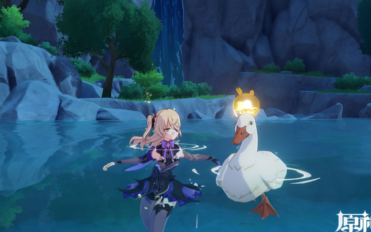 【原神】奥兹重振雷系光辉!奥兹:我会潜水!别的人能做到吗!