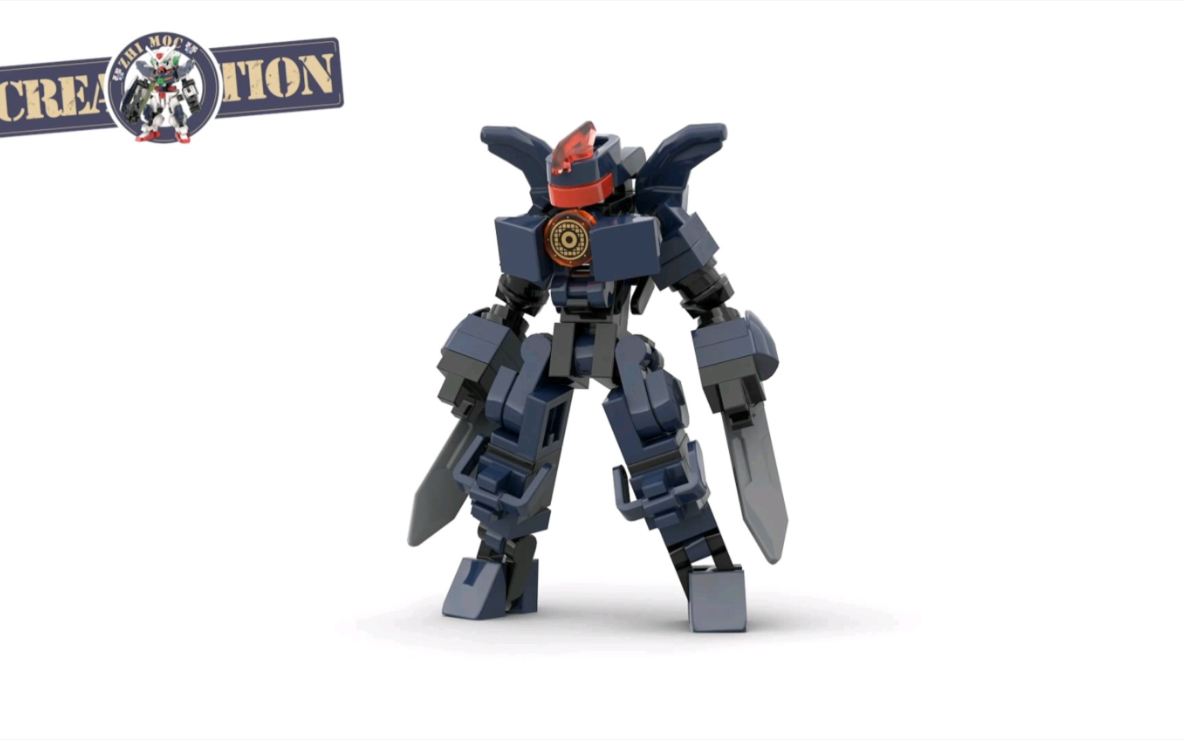 乐高积木moc环太平洋流浪者机甲