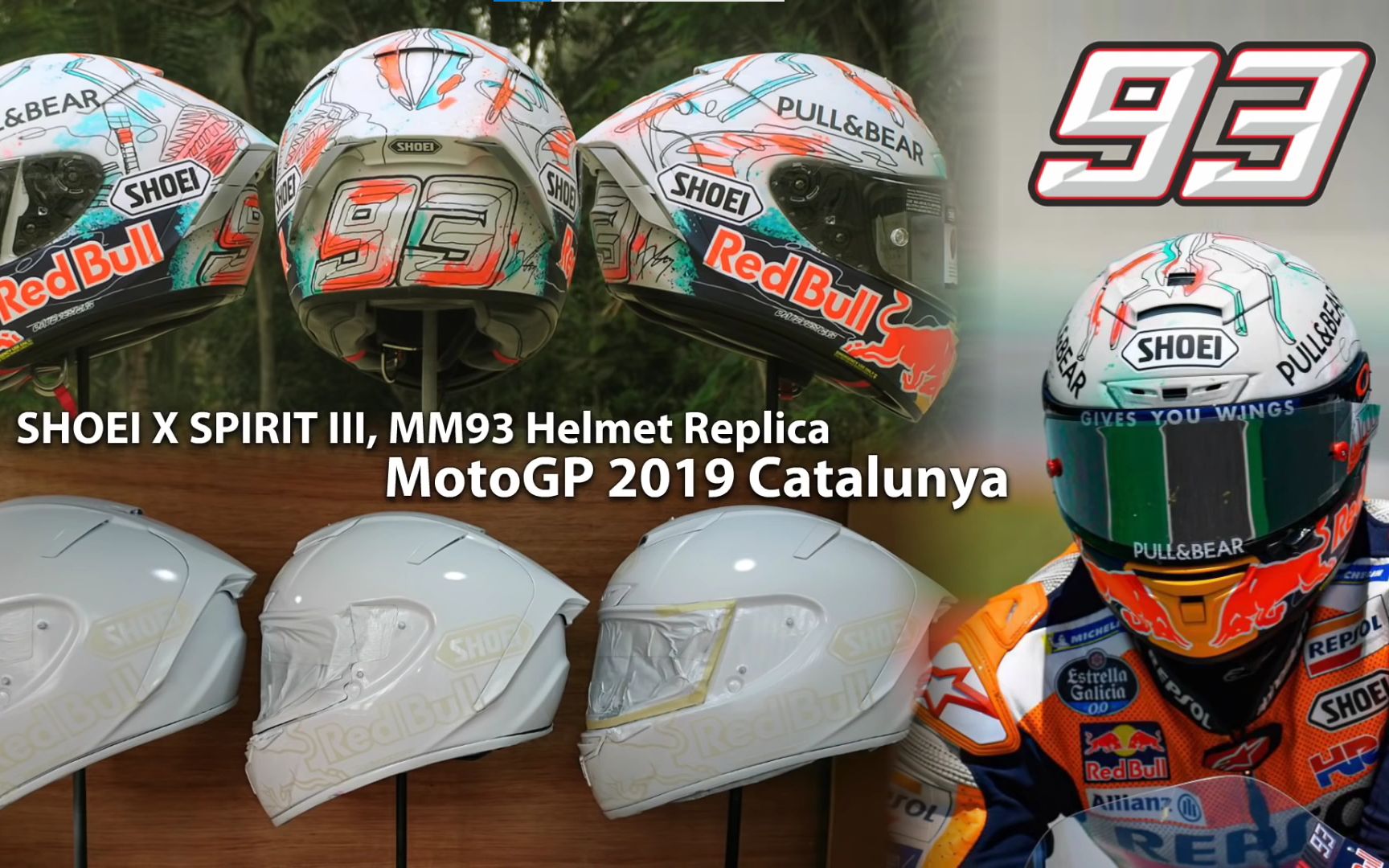 那个贼贵的shoei 93马奎斯水彩涂鸦蚂蚁,大家学起来