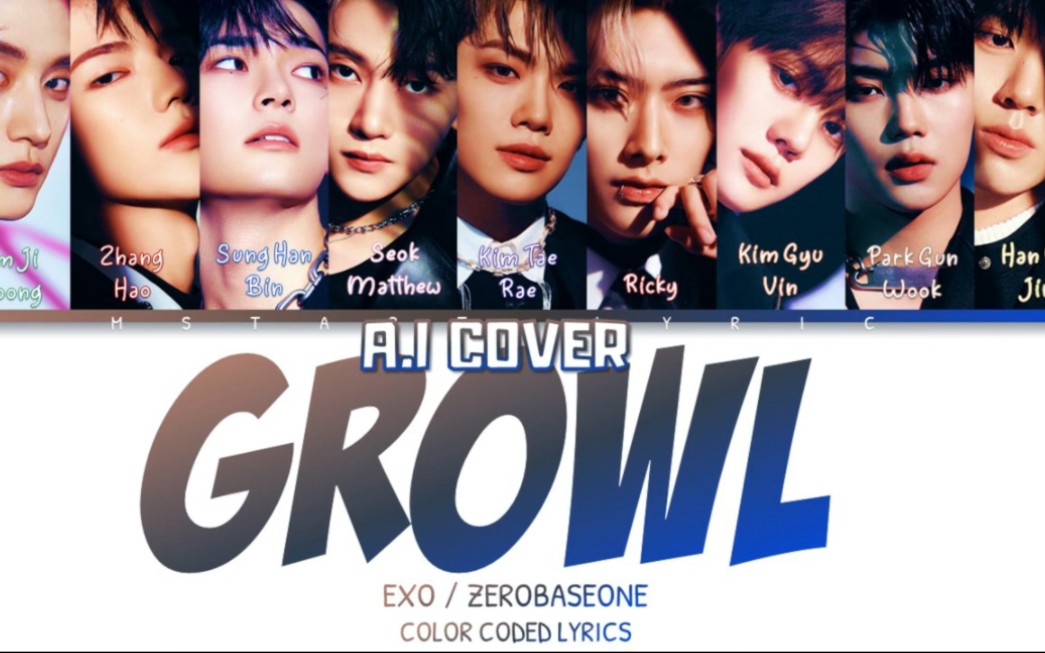 【live77ai cover】zb1 zerobaseone—exo《growl(咆哮)》