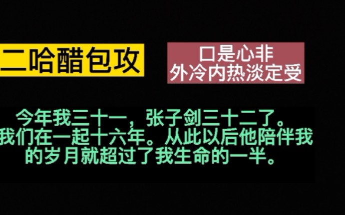 原耽推文 《十五年之痒》作者:酸菜坛子/不问三九 二哈醋包攻vs口是心非外冷内热受哔哩哔哩bilibili