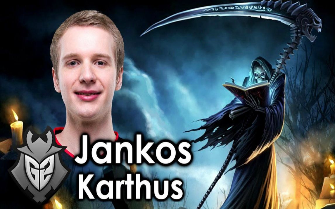 Jankos picks Karthus哔哩哔哩bilibili