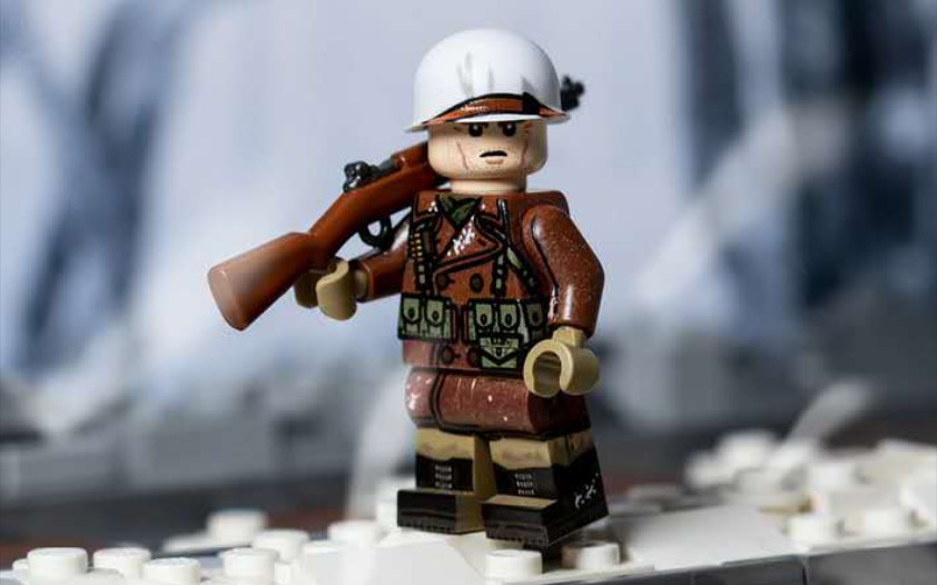 乐高第三方brickmania阿登战役美军陆军高清重投