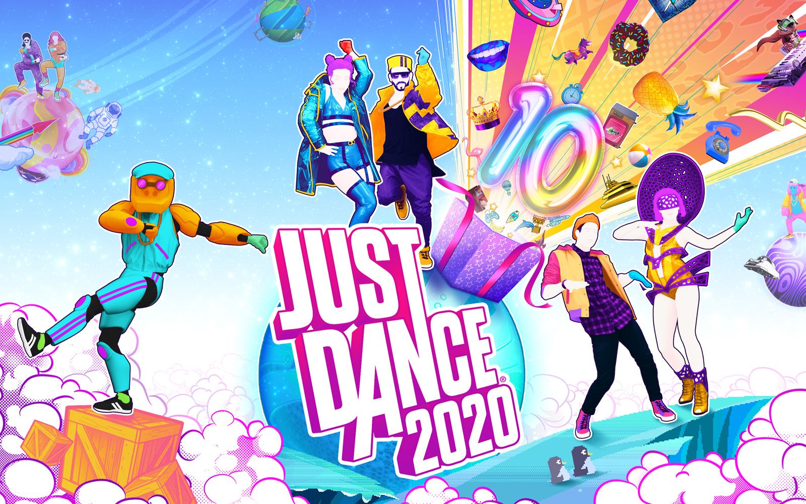 [1080p] just dance《舞力全开》历代精选(含2020),hiit 减肥歌单