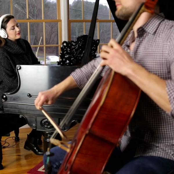 Hide and Seek - Imogen Heap (Piano + String Cover) - Brooklyn Duo feat.  Dover Quartet 