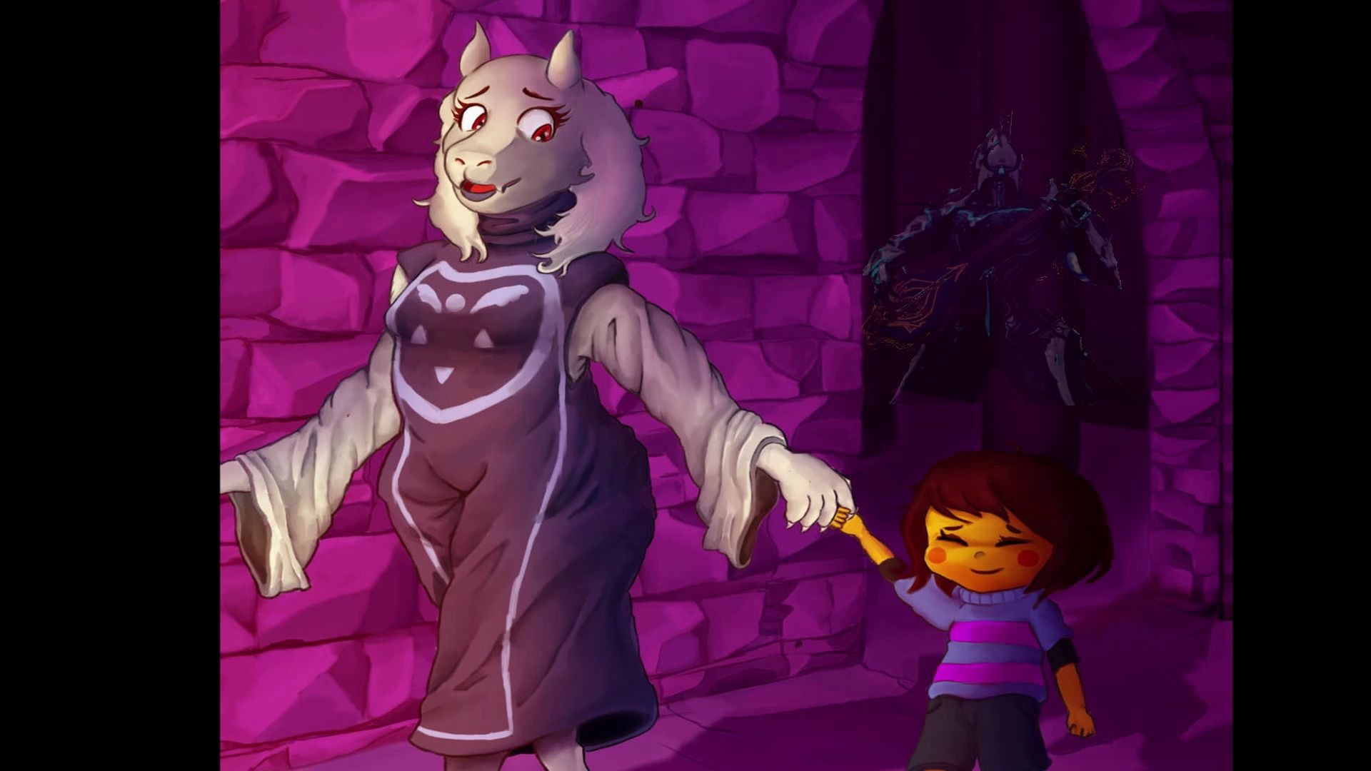 地域傳説undertale-005. 遺跡 ruins 三綫琴 戰家神兵