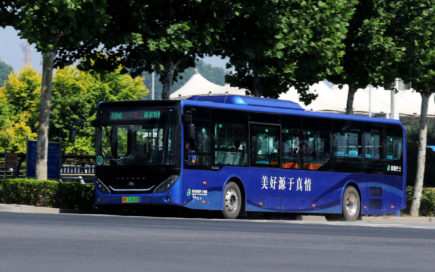 【gog】青岛公交摄影合集·宇通e12i真情巴士2021版