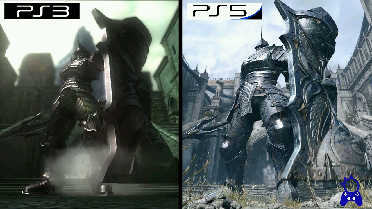 《恶魔之魂》ps3 vs ps5 两个时代的画质