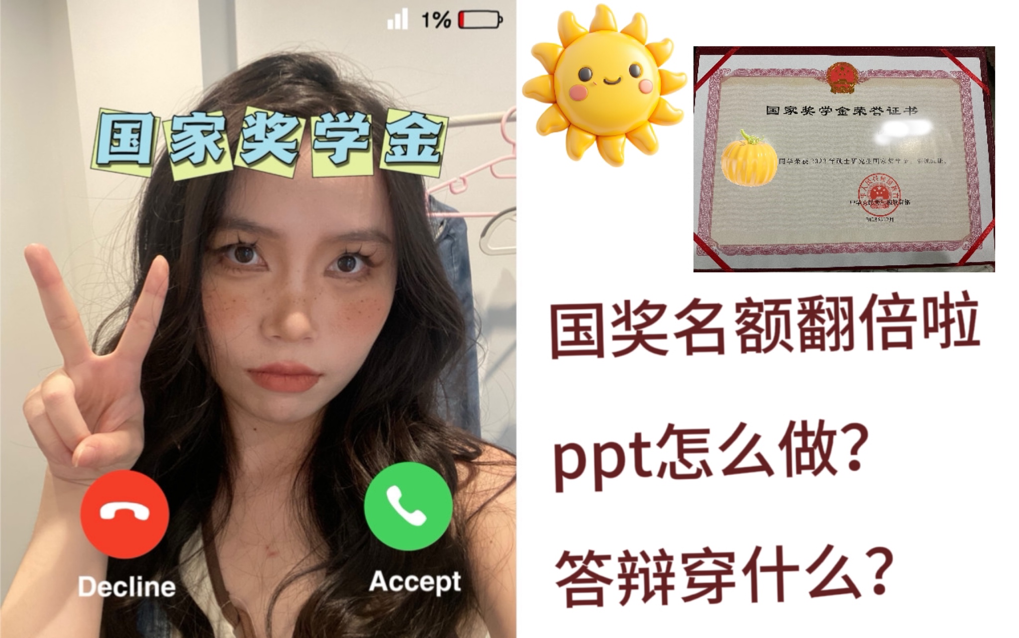 国家奖学金答辩|ppt怎么做|穿什么哔哩哔哩bilibili