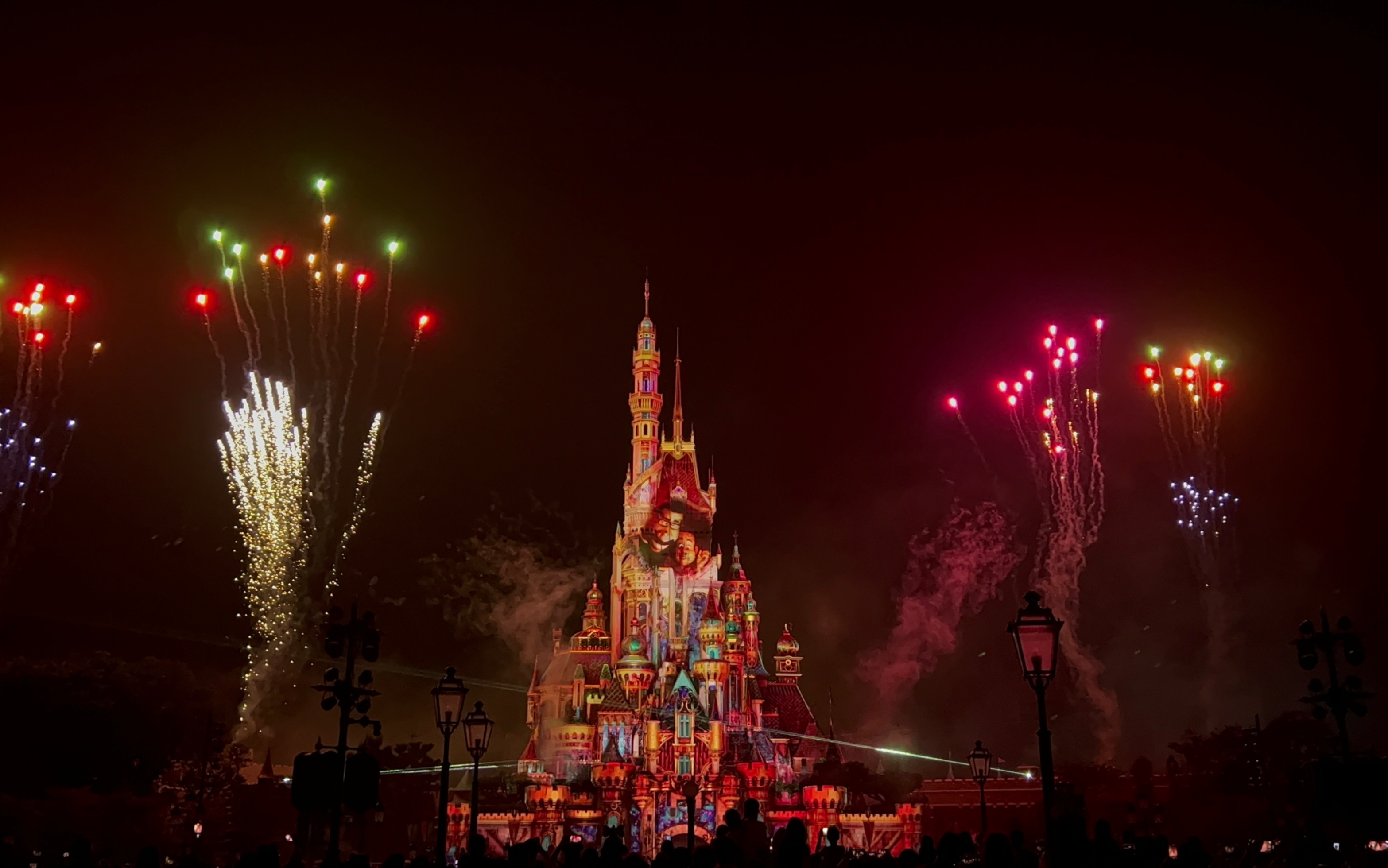 香港迪士尼烟花秀2