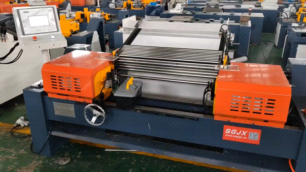 双头倒角机视频,数控倒角机视频,自动上料倒角机,钢管倒角机