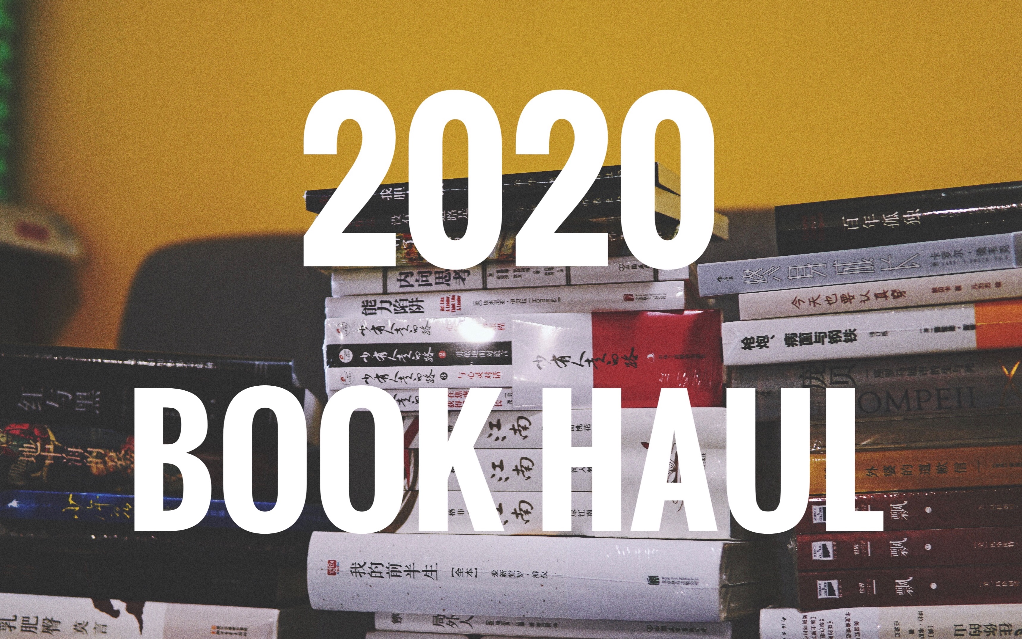 【i+1】2020 BOOK HAUL(下篇)丨 中外文学作品 心理学与自我成长哔哩哔哩bilibili