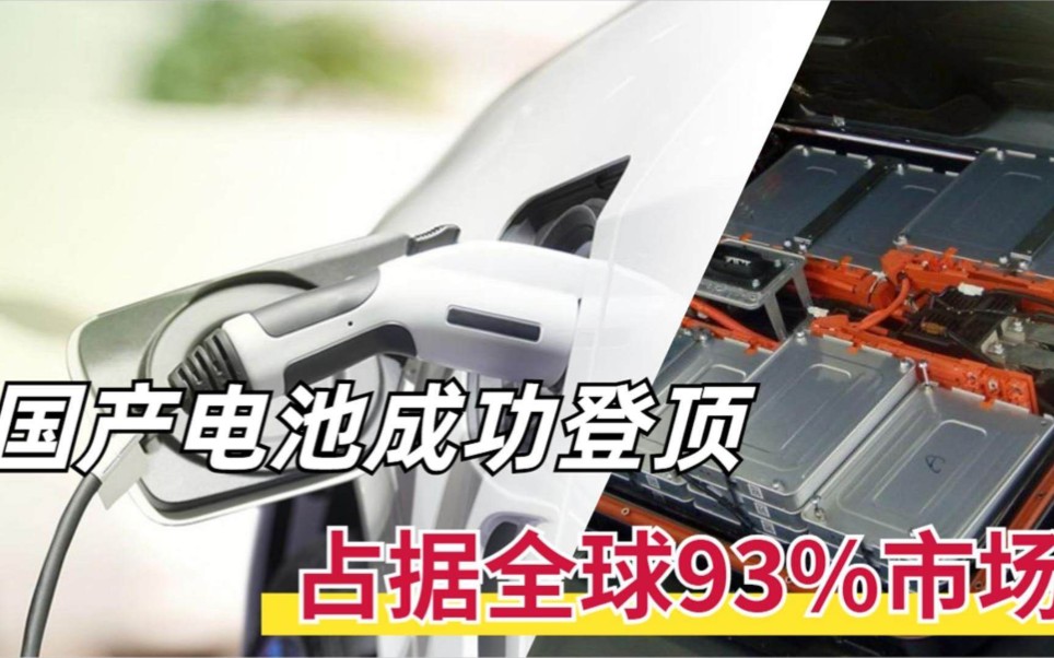 独占全球73%的市场,国产电池登顶世界第一,55家日企联手反击!哔哩哔哩bilibili