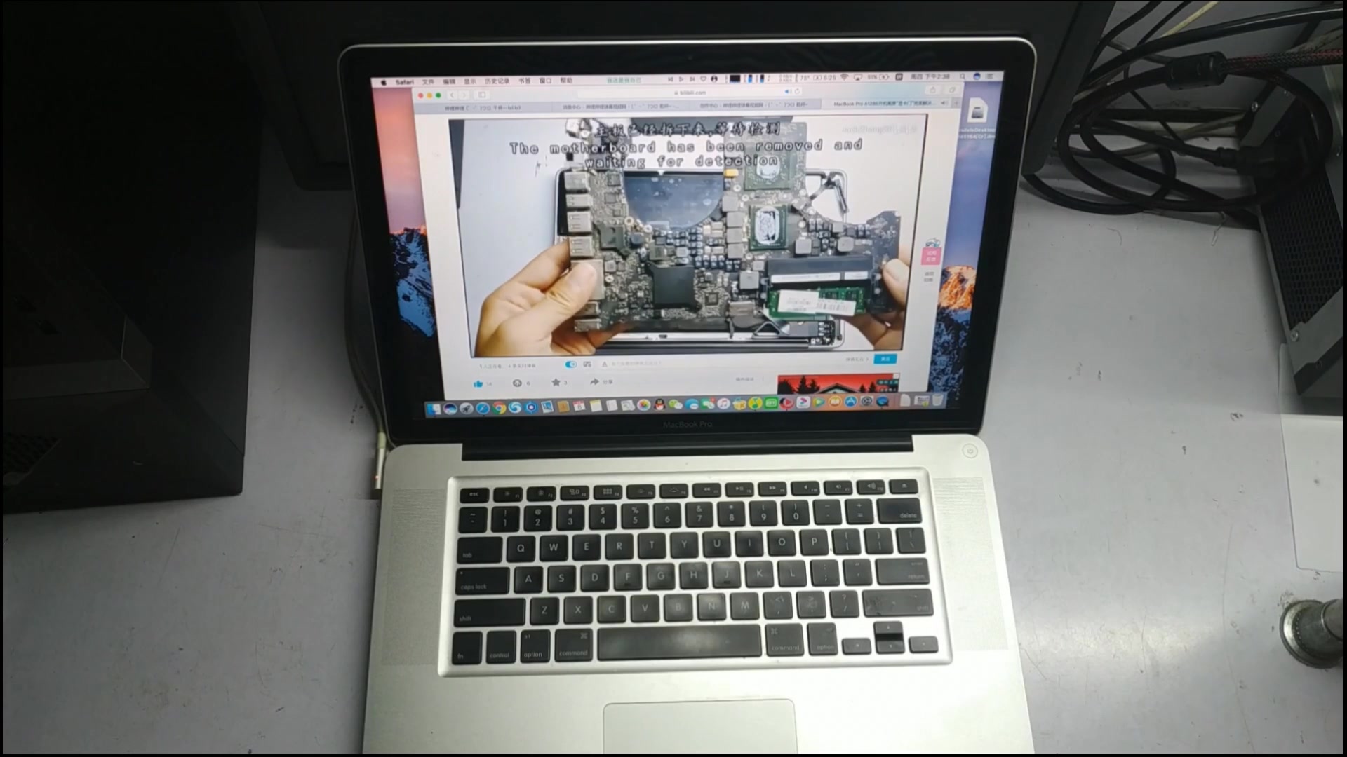 MacBookPro A1286修复显卡后的功能和稳定性测试哔哩哔哩bilibili