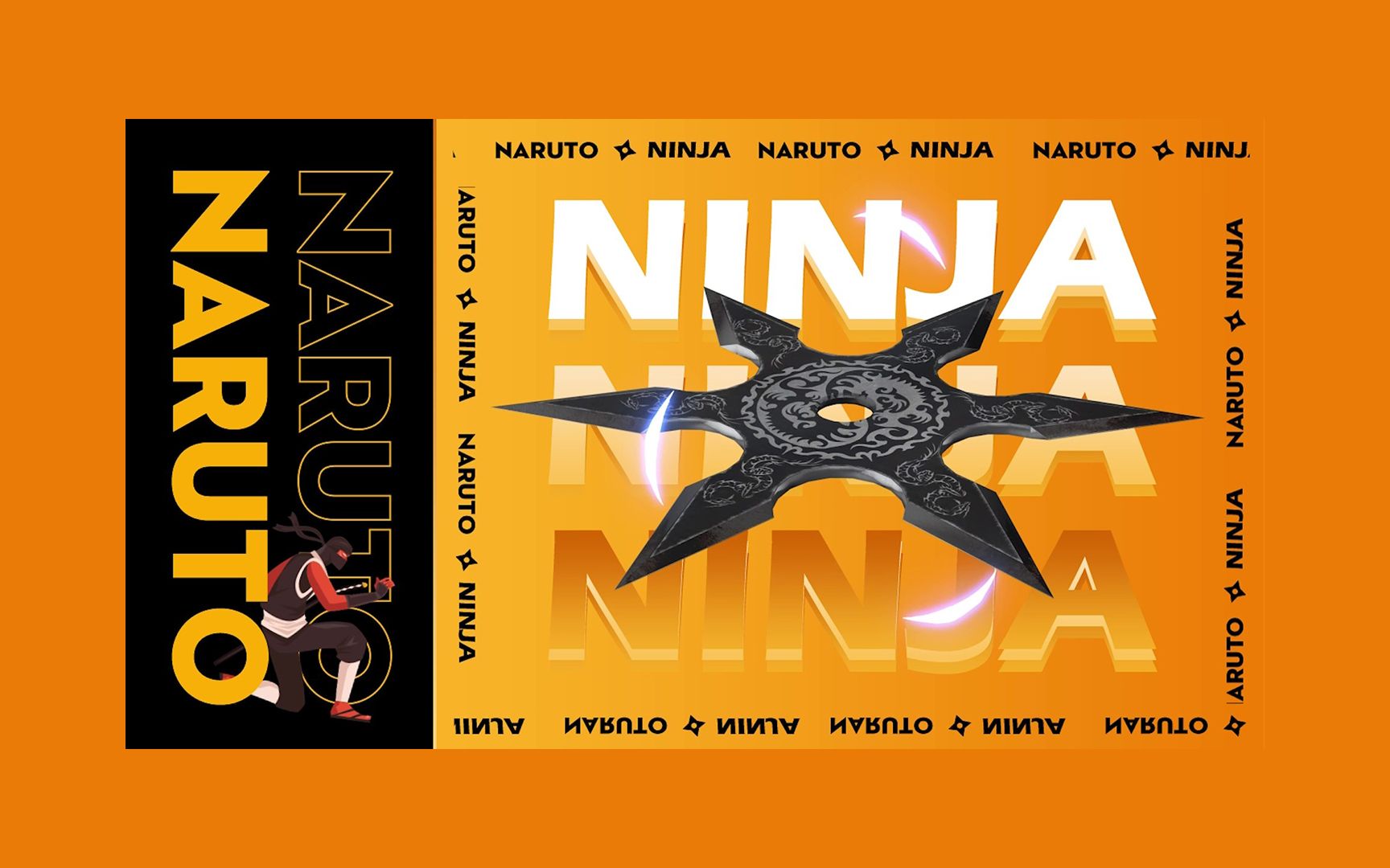 ae动效海报|忍者世界