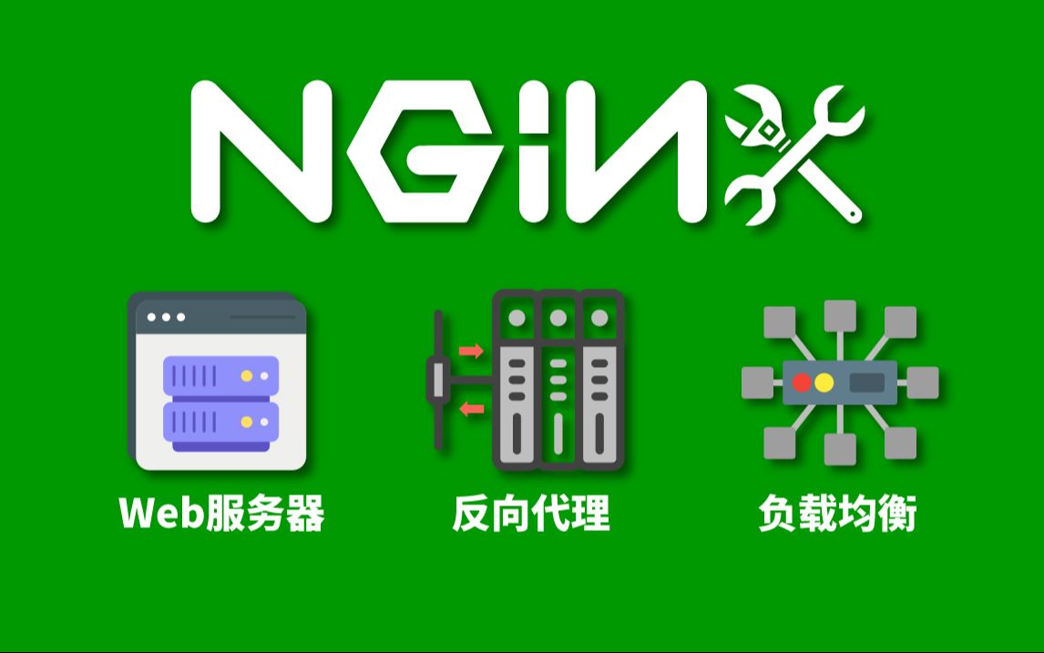 Nginx入门必须懂3大功能配置  Web服务器/反向代理/负载均衡哔哩哔哩bilibili