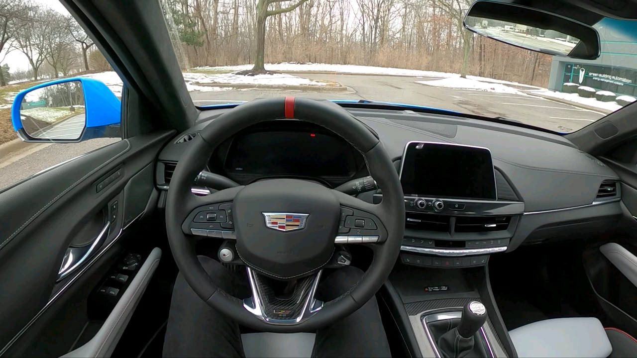 2022 凯迪拉克 ct4-v blackwing (手动挡) - 第一视角 驾驶体騐_哔哩