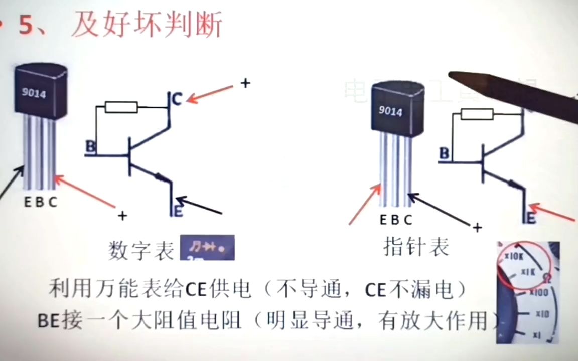 330怎么测量晶体三极管的好坏最后一招才是重点