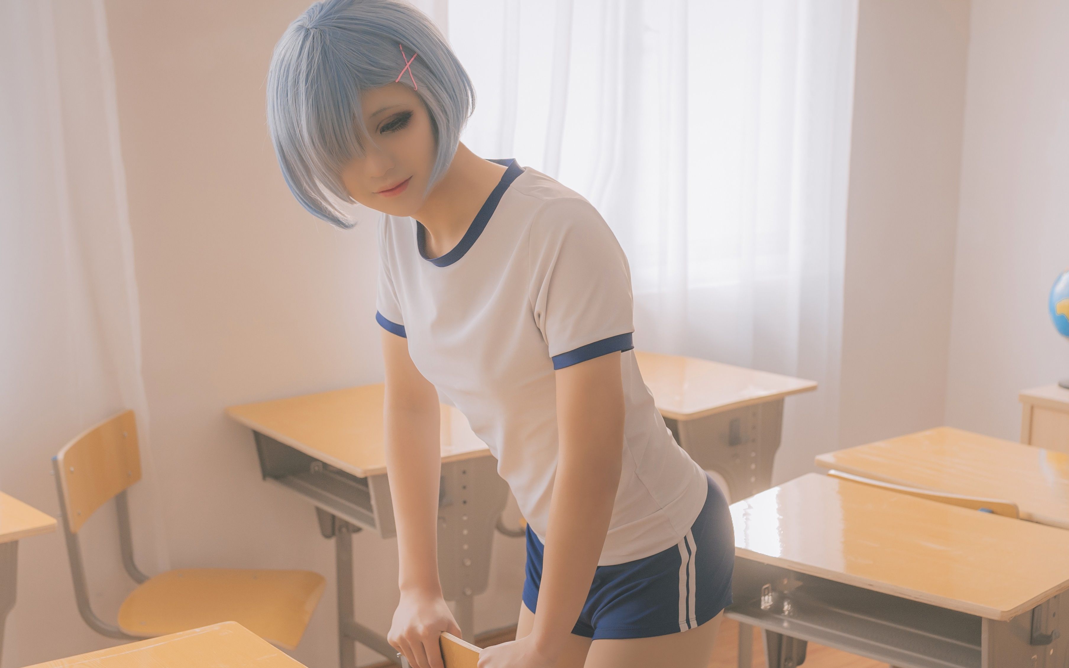 【可爱的女装男孩子】cos蕾姆有一年了,做个小视频纪念