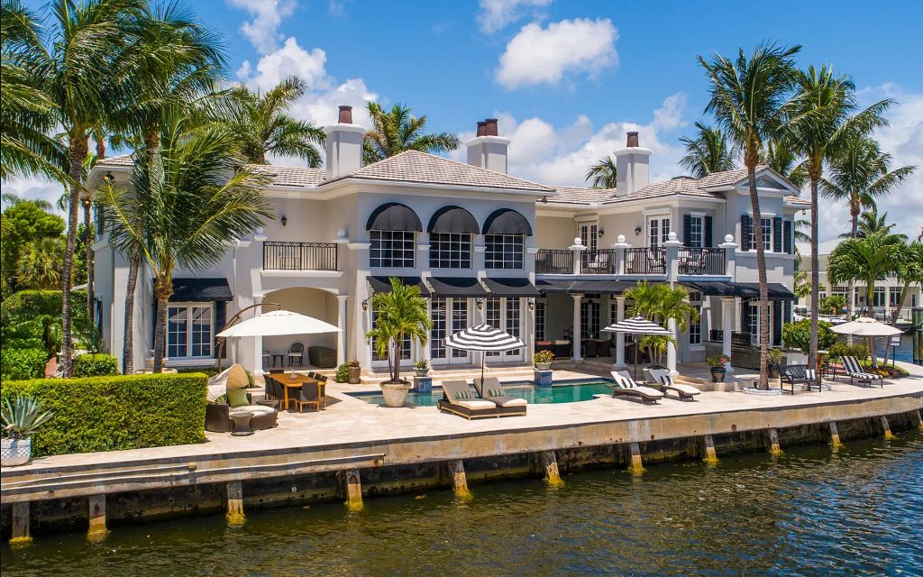 在佛罗里达州博卡拉顿的舒适临水别墅73507353ne8thdrbocaratonfl