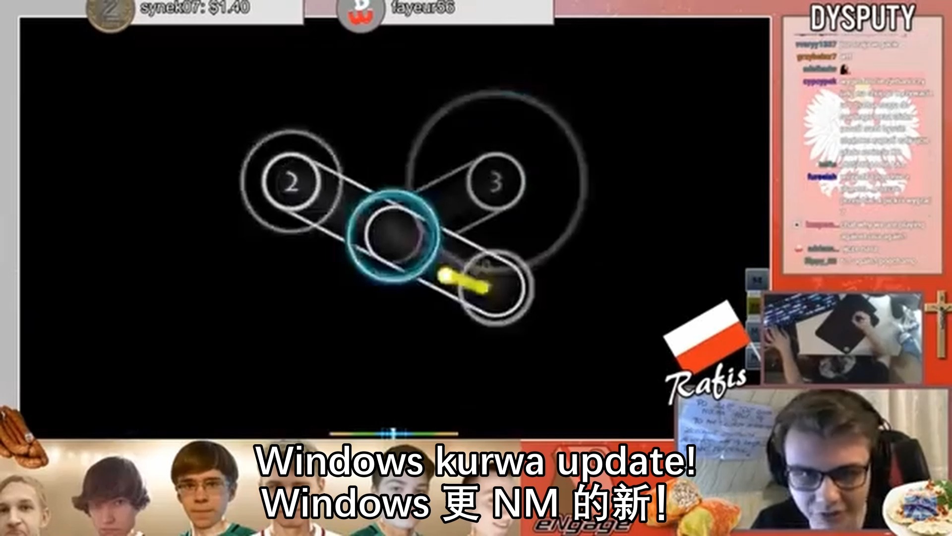 【osu史料】rafis 对 Windows 更新作出重要批示音游热门视频