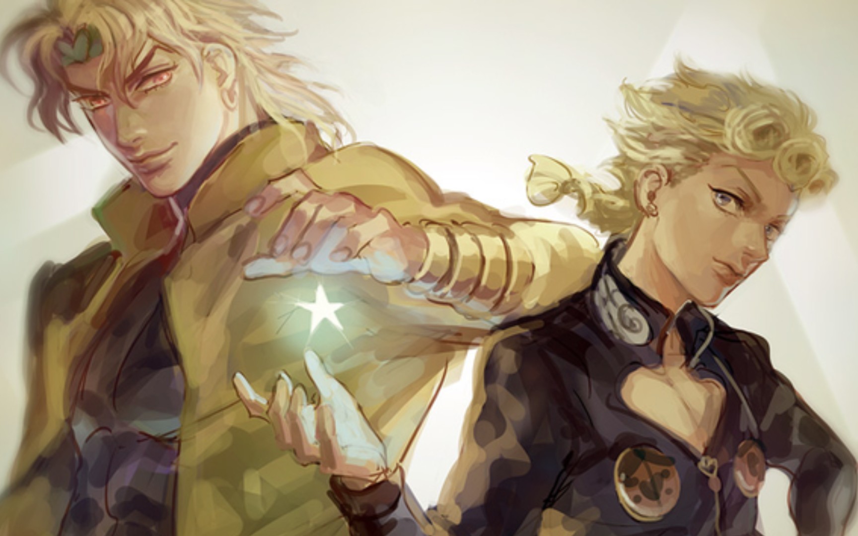 乔鲁诺是多么希望能见dio一面啊!_哔哩哔哩_bilibili