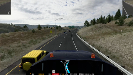 美卡 jBX3 1.7+Promods1.22+Reforms 感受下老美的道路