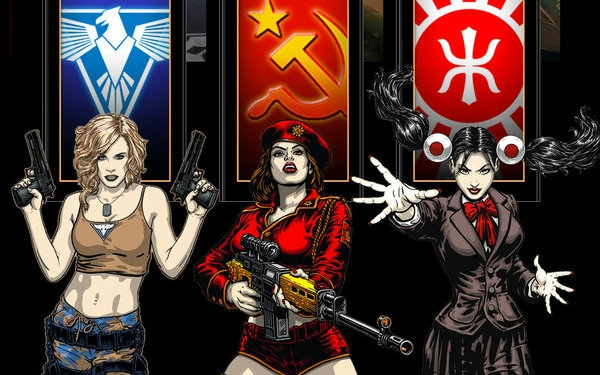 红警美女苏联图片
