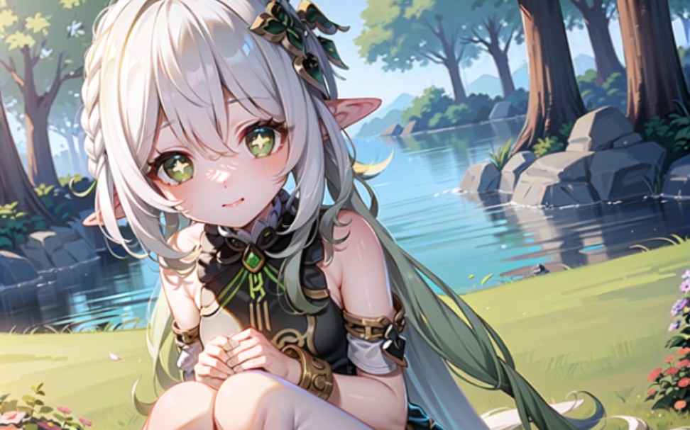 那些可可爱爱的ai绘画原神老婆美图7815