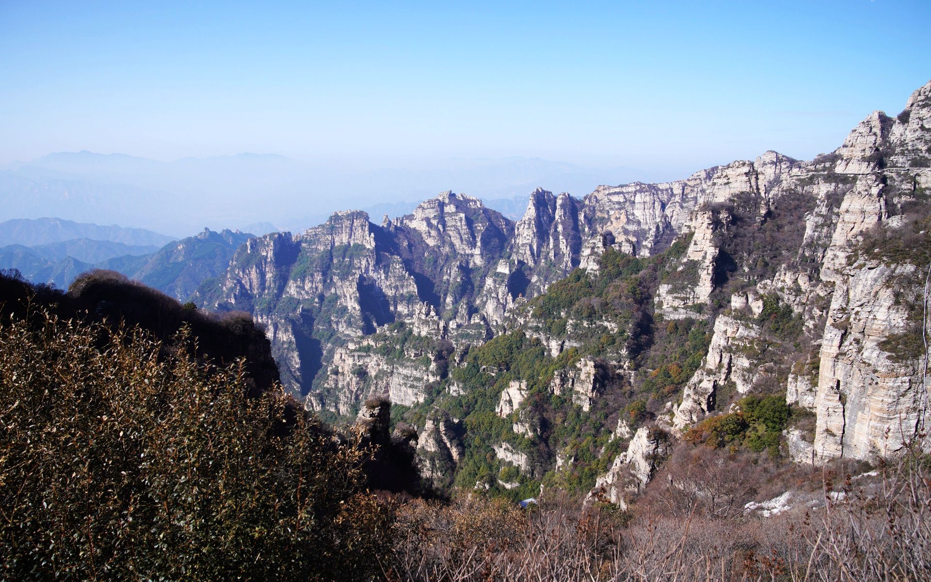 航拍壮美太行山:白石山(三)
