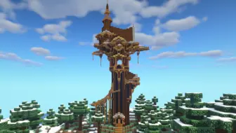 【Minecraft/展示】塞恩斯·索尼亚斯的地方总督塔