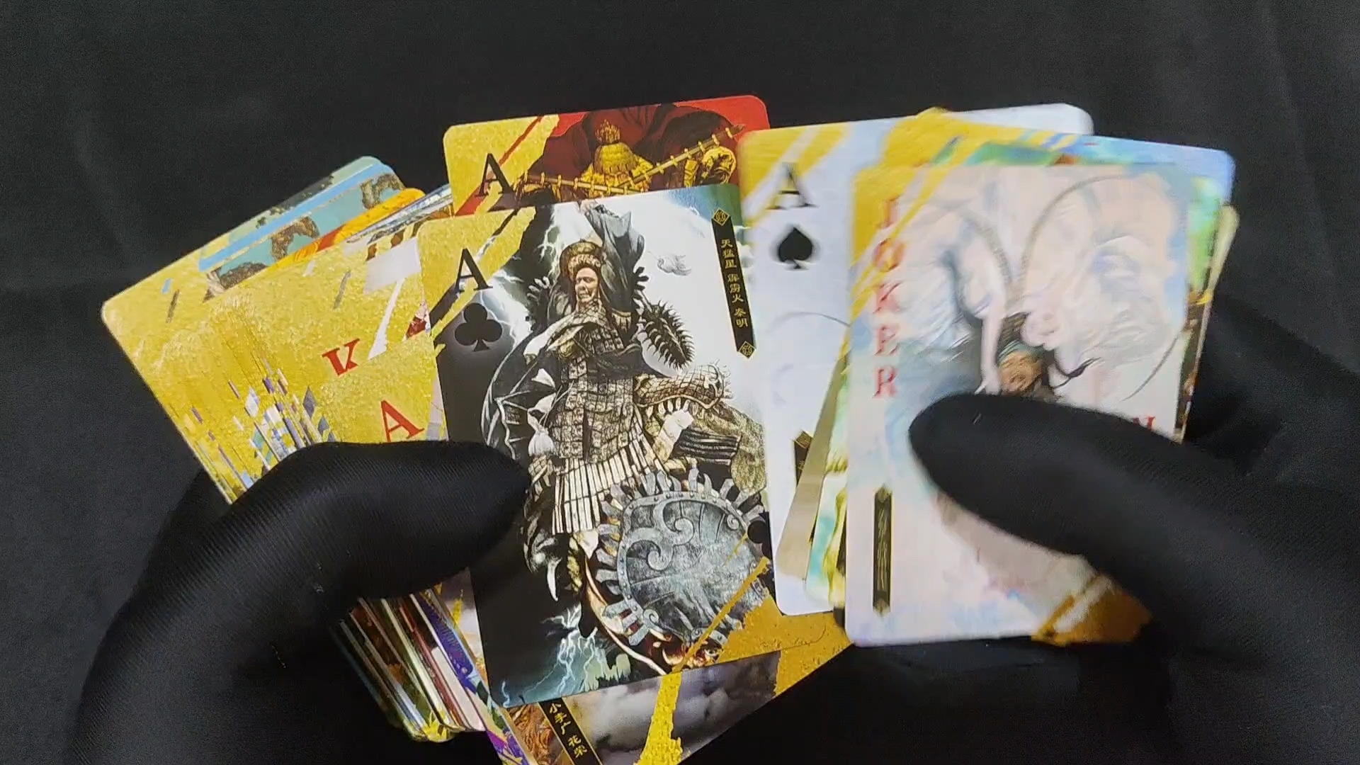 伏魔降临众筹绘卷水浒传扑克牌