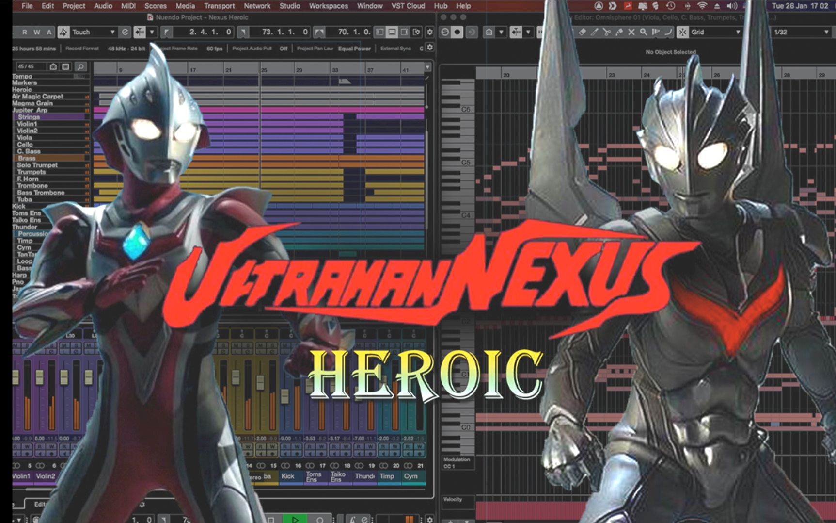 【奈克瑟斯奥特曼】heroic英雄主题bgm【midi扒带】_哔哩哔哩_bili