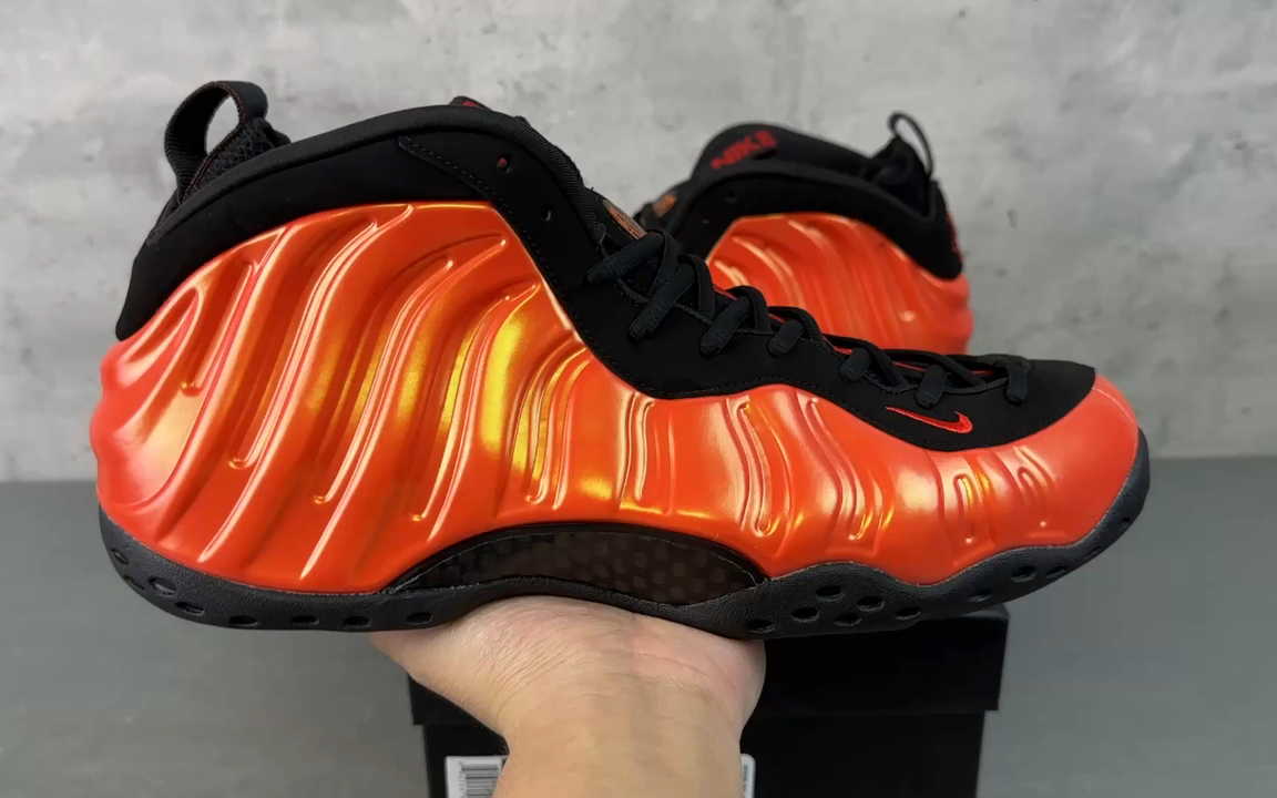 【东莞万江喷】 东莞顶级喷泡 Nike Air Foamposite one辣椒喷哔哩哔哩bilibili