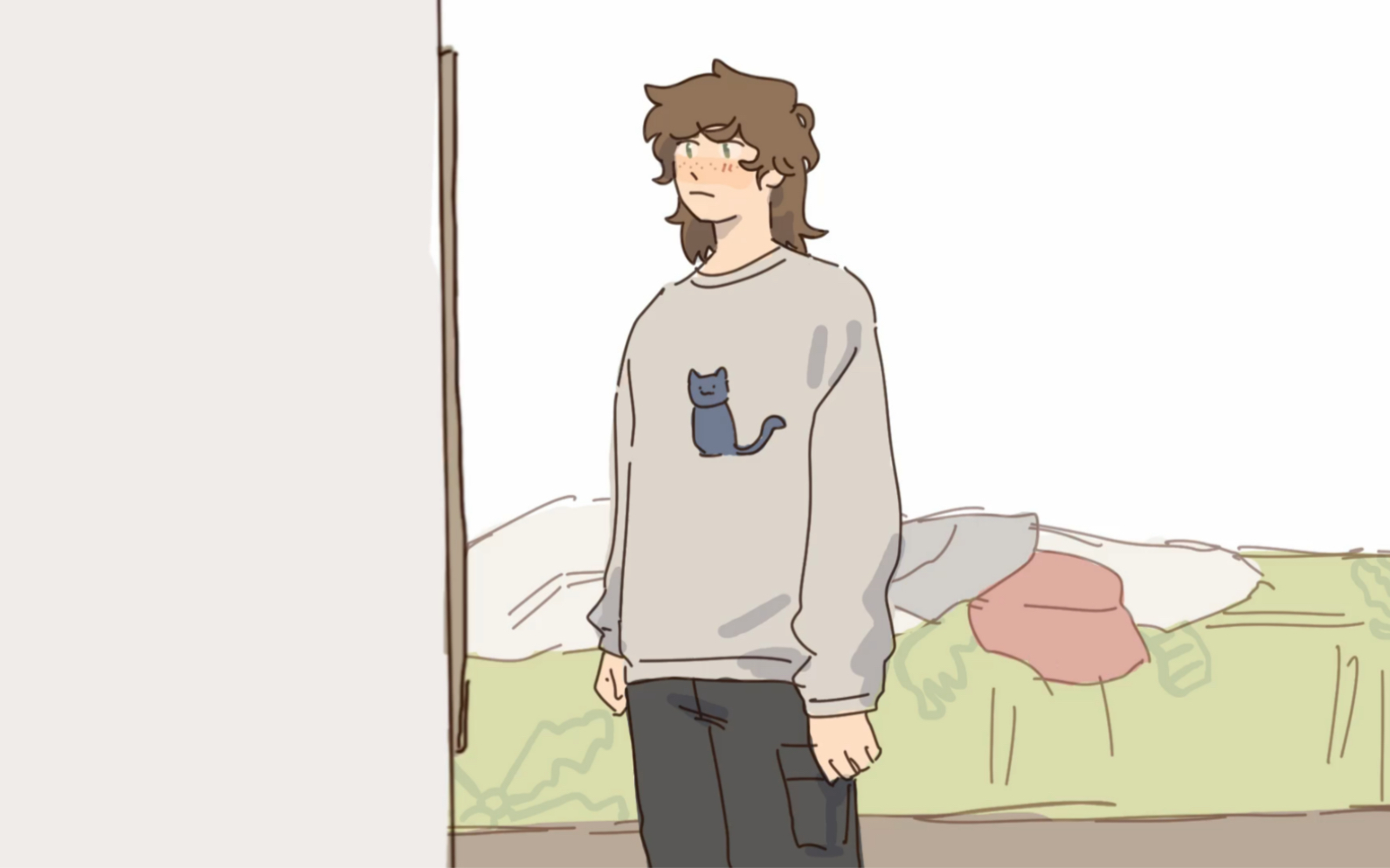 【mcyt动画】烦恼要穿什么衣服见george的babygirl dream